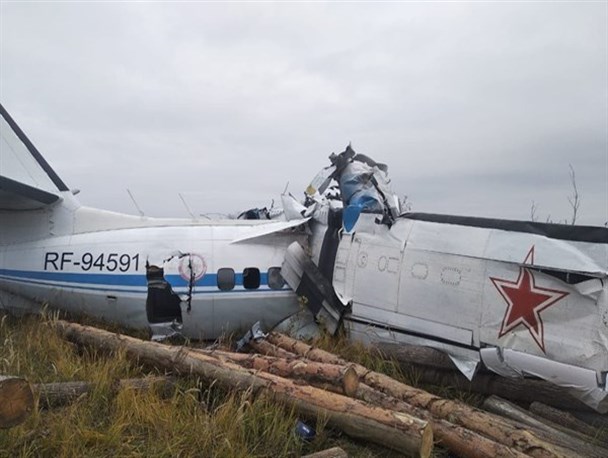 سقوط هواپیما در روسیه؛ دست‌کم 19 نفر کشته شدند