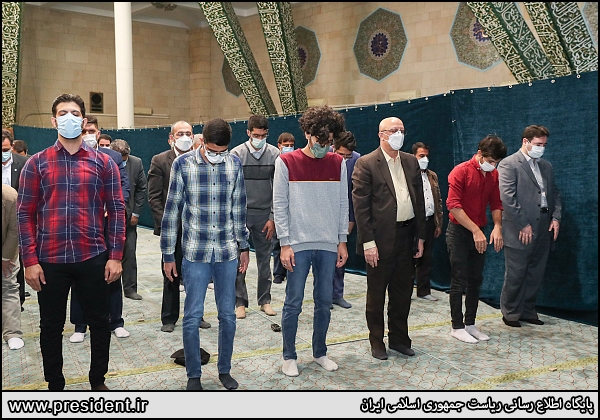 تصاویری از حضور رئیسی در دانشگاه تهران