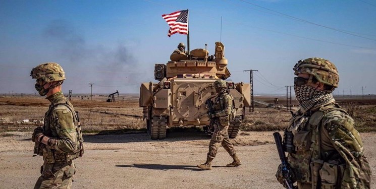سوریه، کاروان نظامی آمریکا را مجبور به عقب‌نشینی کرد