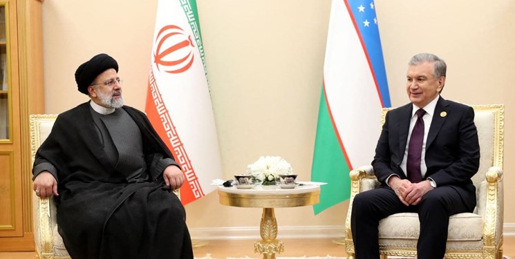 رئیس‌جمهور ازبکستان در دیدار با رئیسی