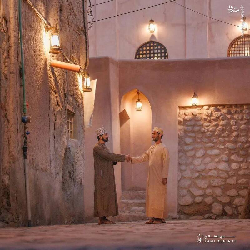 افطار زیبا در یکی از مساجد عمان