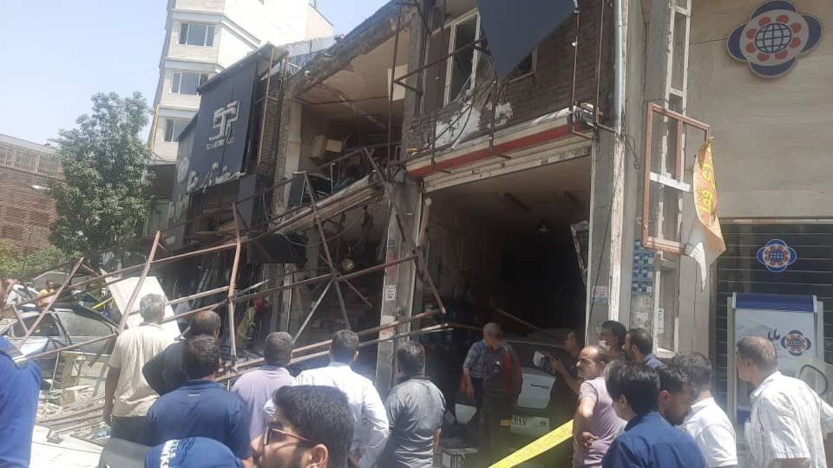 جزییات انفجار ۴ مغازه در قیطریه تهران