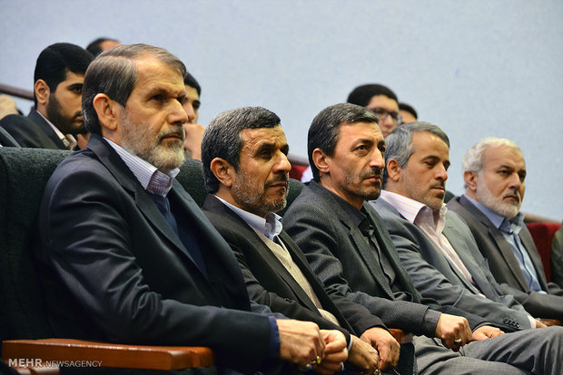 احمدی‌نژاد،فتاح و محصولی در سالگرد شهید عاصمی+عکس