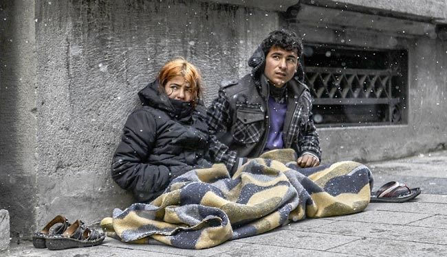 دختر و پسر سوری در استانبول ترکیه +عکس