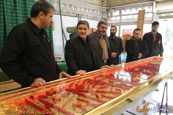 ساخت سردر قتلگاه سیدالشهدا(ع) در اصفهان +عکس