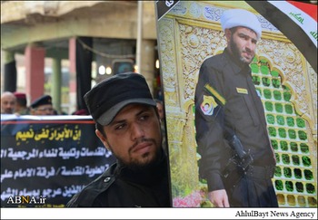 شهادت فرمانده گردان‌المرتضی در نبرد با داعش + تصاویر