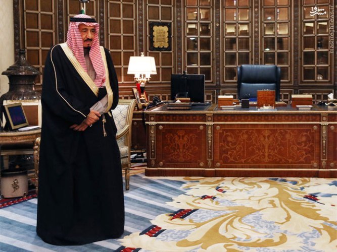 دفتر سلمان بن عبدالعزیز پادشاه عربستان+عکس