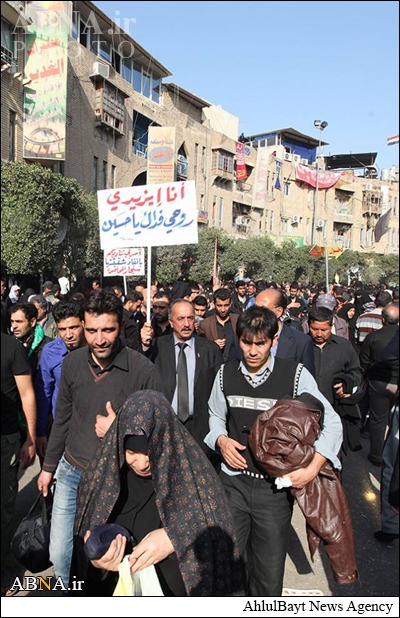یک ایزدی‌ در میان ۲۰ میلیون زائر اربعین حسینی+عکس