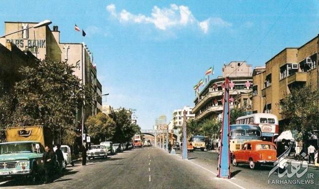 خیابان سعدی تهران در دهه 40 +عکس