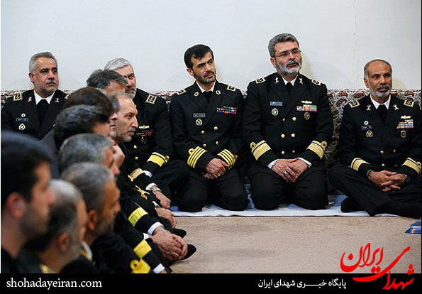 عکس/ دیدار فرماندهان نیروی دریایی ارتش با رهبری