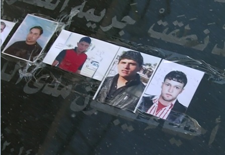 هنرمندان عرب در قتلگاه سربازان عراقی + عکس