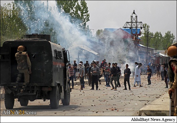 یک نوجوان در منطقه کشمیر هند کشته شد +عکس