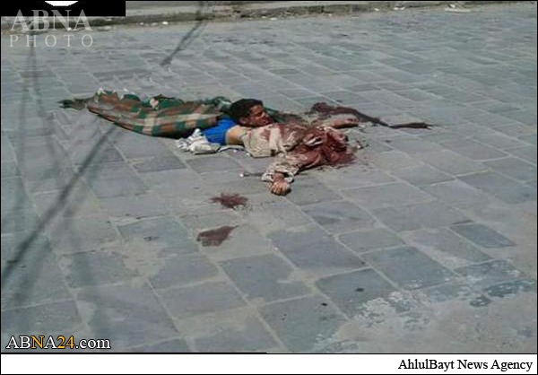 داعش دو نیروی انصارالله یمن را سر برید + عکس