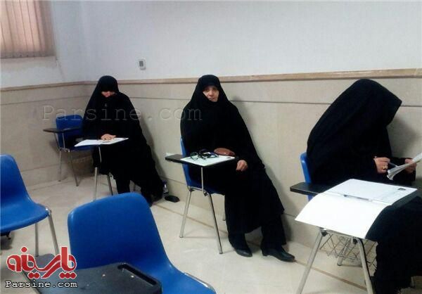 زنانی که در آزمون خبرگان شرکت کردند +عکس