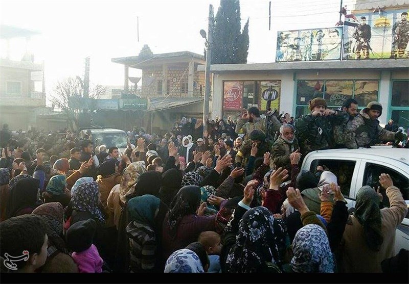 اولین تصاویر از ورود ارتش سوریه به نبل و الزهراء