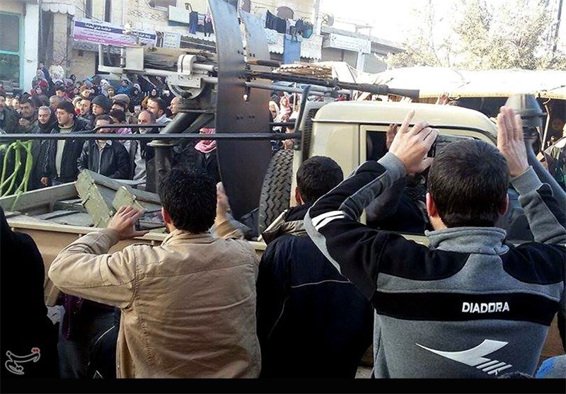 اولین تصاویر از ورود ارتش سوریه به نبل و الزهراء