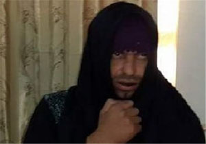 دستگیری سرباز داعشی در لباس زنانه +عکس