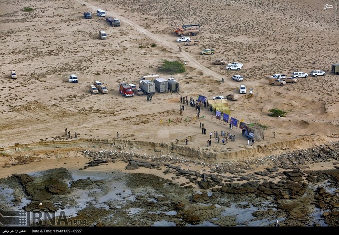 عکس/ شلیک موشک کروز نور ساحل به دریا