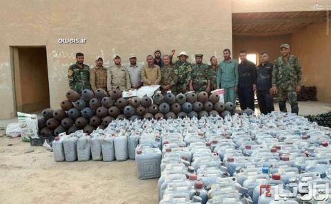 خمپاره های آماده شده برای بمباران حرم عسکریین (ع) + تصاویر