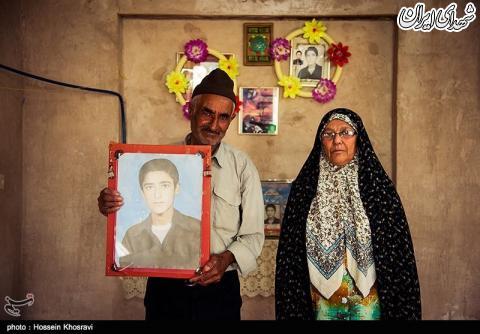 پدران و مادران شهدای روستای شهیدآباد+تصاویر