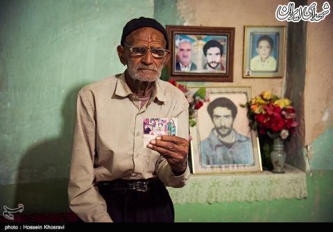 پدران و مادران شهدای روستای شهیدآباد+تصاویر