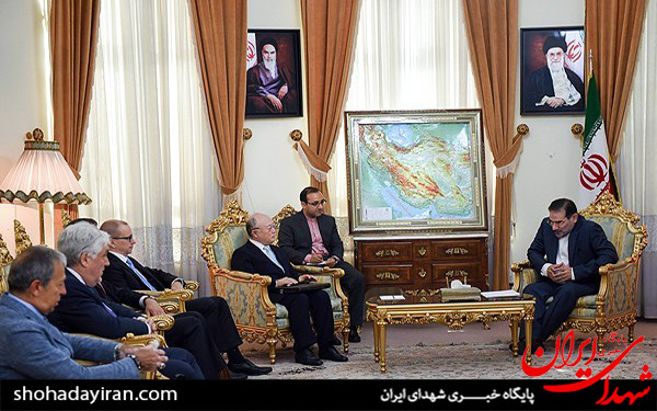 عکس/دیدار مدیرکل آژانس بین المللی انرژی اتمی با دبیر شورای عالی امنیت ملی ایران