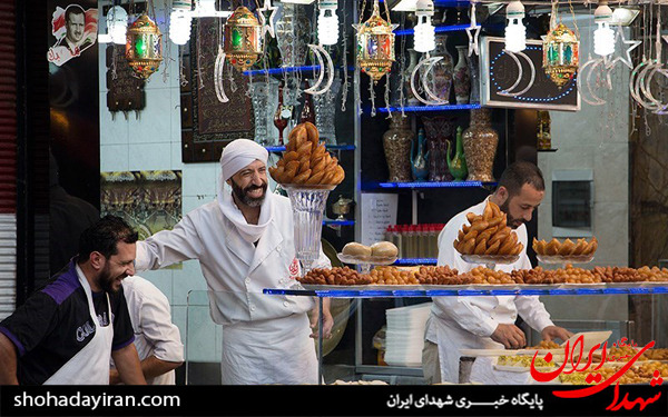 عکس/بازار دمشق در ماه مبارک رمضان