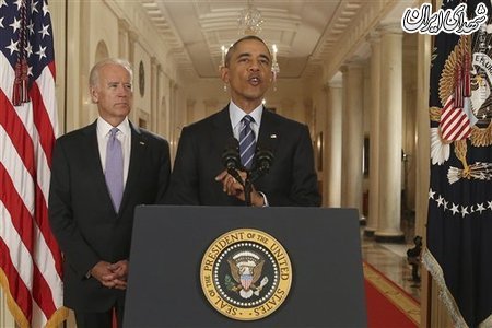 عکس/ سخنرانی اوباما پس از اعلام توافق نهایی