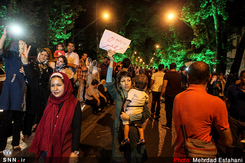 جشن و سرور هوادارن دولت پس از توافق +تصاویر