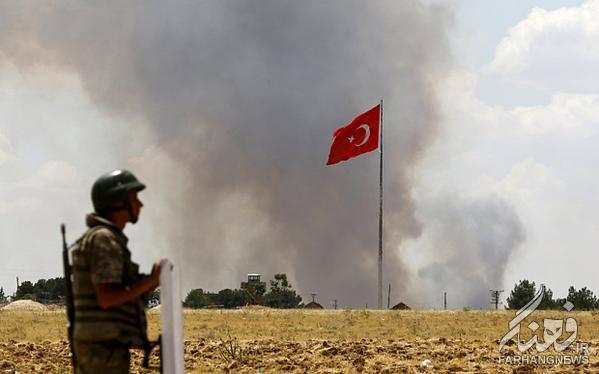 اولین تصاویر از انفجار مهیب در مرز ترکیه و سوریه