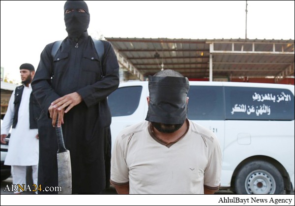اعدام مردموصلی توسط داعش/عکس