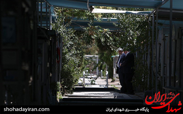عکس/مراسم روز خبرنگار بر سر مزار شهدای رسانه