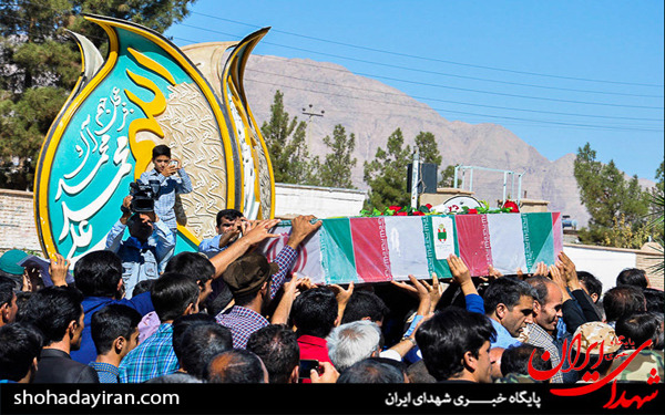 عکس/آیین تشییع پیکر دو شهید گمنام در ارسک - خراسان جنوبی