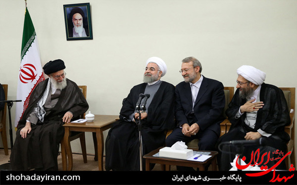 عکس/دیدار رئیس و اعضای شورای عالی فضای مجازی با رهبر معظم انقلاب