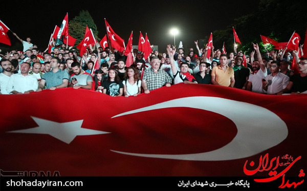 عکس/تظاهرات مردم ترکیه علیه حملات تروریستی