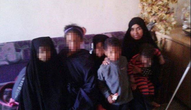 سرگردانی زن و فرزند یک داعشی در ترکیه +عکس