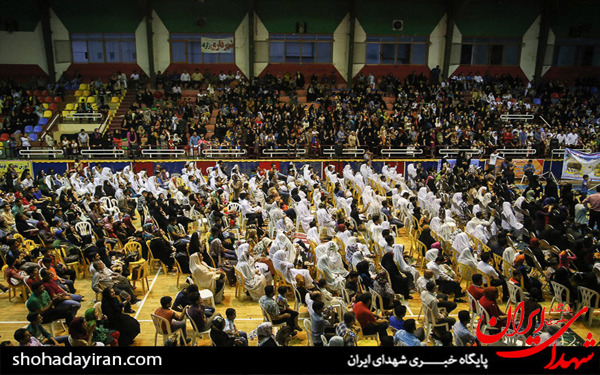 عکس/برپایی جشن ازدواج جوانان به مناسبت ولادت امام رضا (ع) - گرگان