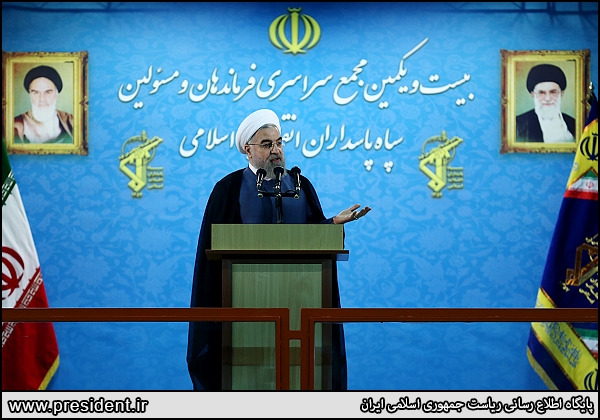 روحانی:دشمن به دنبال پایان جمهوری اسلامی است