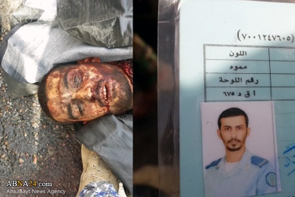 عامل انفجار رژیم سعودی دیروز در بغداد+عکس