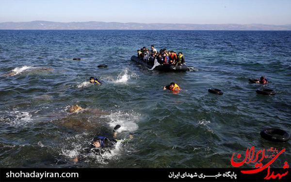 عکس/ادامه ورود مهاجران به جزیره لسبوس یونان‎