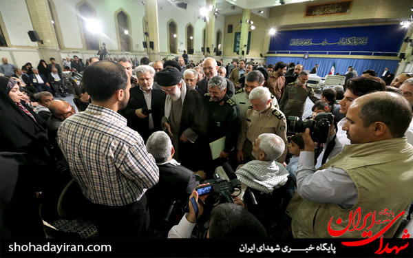 عکس/دیدار جمعی از جانبازان قطع نخاعی و بالای ۷۰ درصد با رهبر انقلاب