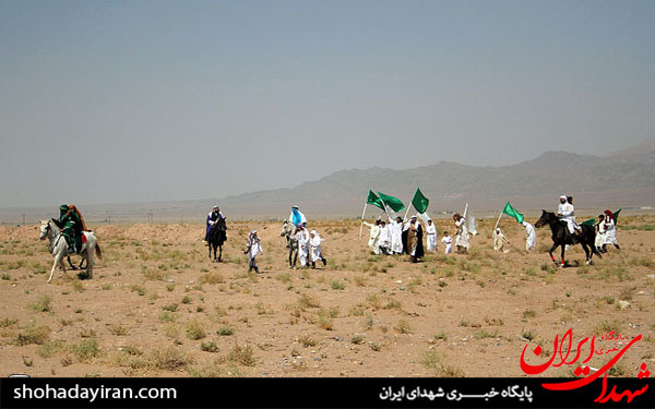 عکس/بازسازی واقعه غدیرخم در کرمان