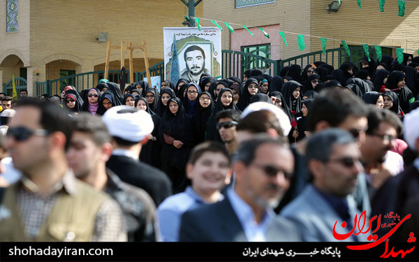 عکس/مراسم استقبال از خانواده شهید ستار یکه زارع در دانشگاه قم