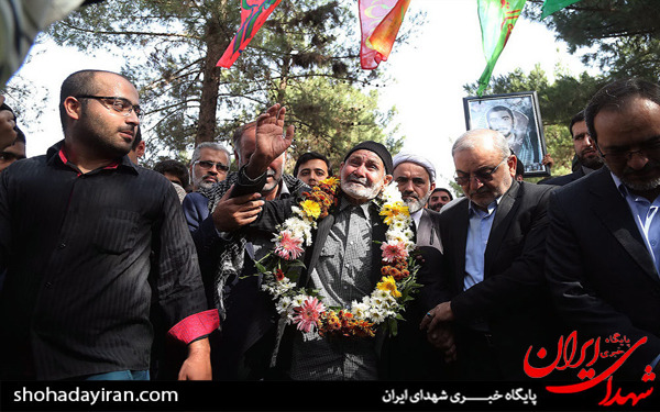 عکس/مراسم استقبال از خانواده شهید ستار یکه زارع در دانشگاه قم