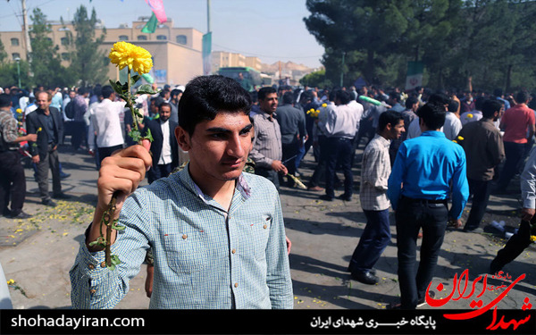 عکس/مراسم استقبال از خانواده شهید ستار یکه زارع در دانشگاه قم