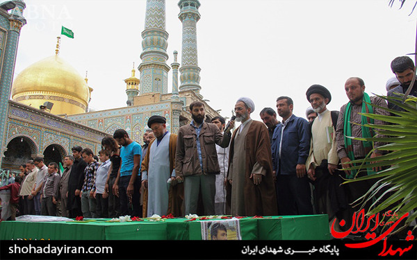 عکس/مراسم تشییع پیکر شهیدان «سید ساجد حسین»، «علی داد» و «رضا رحیمی» سه شهید افغانستانی مدافع حرم در قم