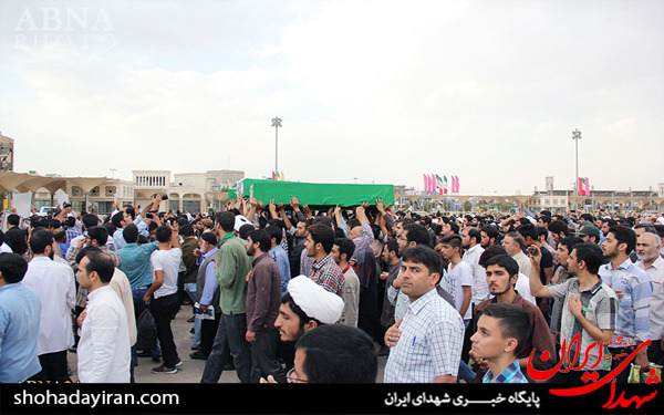 عکس/مراسم تشییع پیکر شهیدان «سید ساجد حسین»، «علی داد» و «رضا رحیمی» سه شهید افغانستانی مدافع حرم در قم