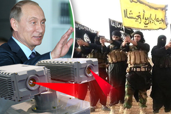 سلاح وحشتناک روسیه برای نابینا کردن داعش+ تصاویر