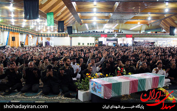 عکس/ مراسم بزرگداشت شهدای وحدت و تشییع پیکر دو تن از شهدای مدافع حرم