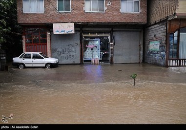 تصاویر/ سیل و آبگرفتگی در شهرهای گیلان